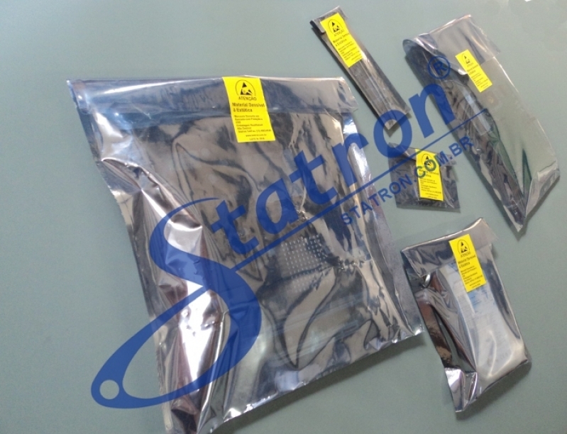 Embalagem Antiestática Preço Pacaembu - Saco Blindado Antiestático Esd
