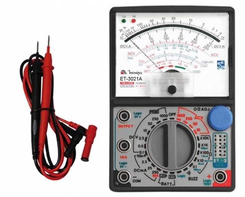 Multímetro Analógico Butantã - Multímetro Profissional